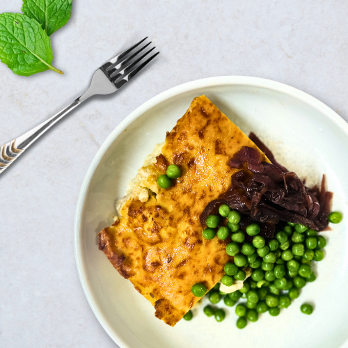 Chicken and Leek Pie with Green Peas (NDIS)