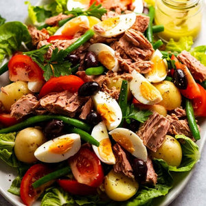 Tuna Nicoise Salad with Potatoes (Gluten-free)