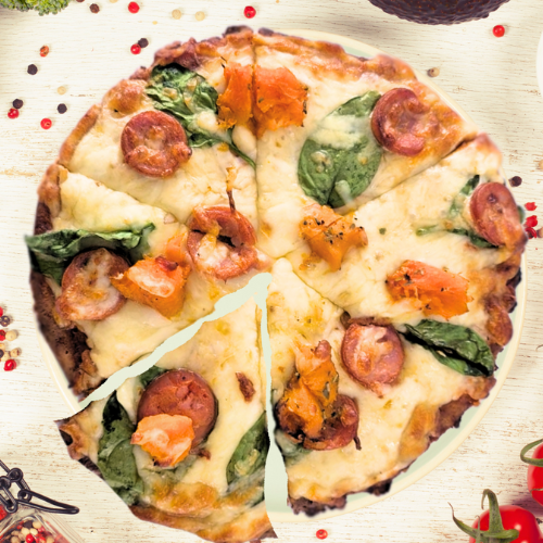 Roast Pumpkin Chorizo Gourmet Pizza  - 400g.