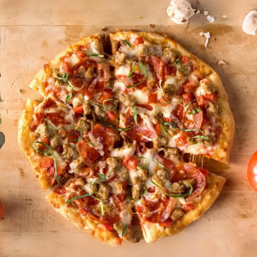 Keto Pepperoni & Sausage Pizza 250g