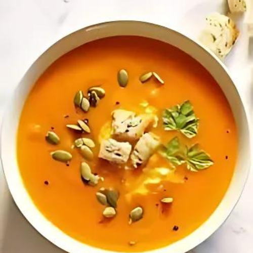 Pumpkin and Macadamia Cream Soup