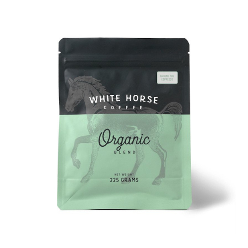 White Horse Organic Coffee Ground Espresso 225G