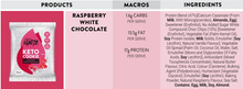 Melrose Ignite Keto Cookie - RASPBERRY WHITE CHOC 60g (NDIS)