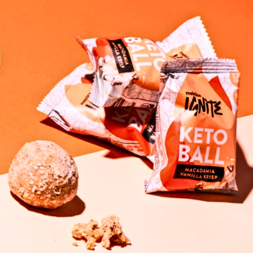 Melrose Ignite Keto Balls - MACADAMIA VANILLA KRISP 35g