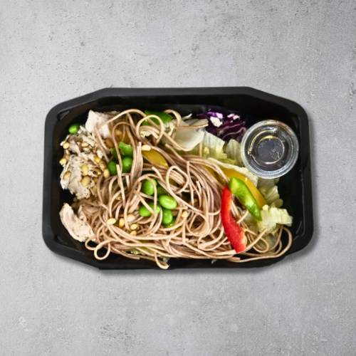 Soba Noodles with Asian Flavoured Aroma Chicken Salad