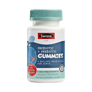 Swisse Kids Probiotic & Prebiotic Gummies – Gut Health Support | 45 Pack