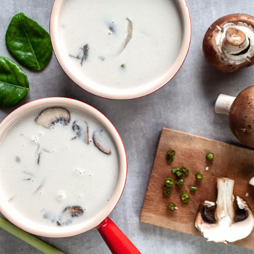 Thai Chicken Soup with Coconut Milk