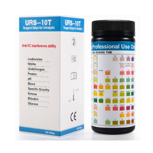 Urinalysis Test Strips – 10 Parameter Home Urine Test Kit | 100 Strips