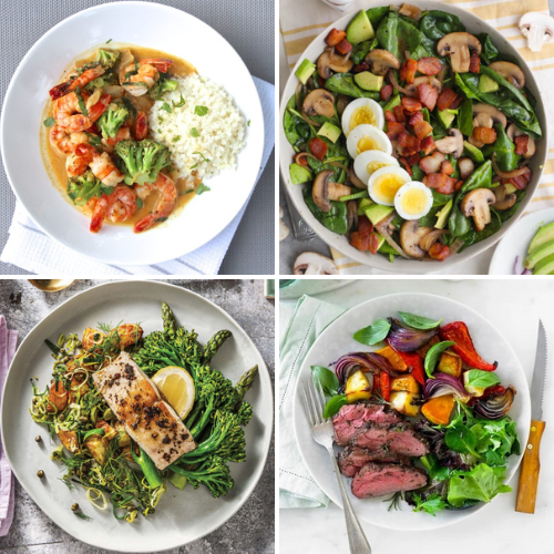 5 Days Keto Diet Meal Plan - Lunch & Dinner (PLUS BREAKFAST)