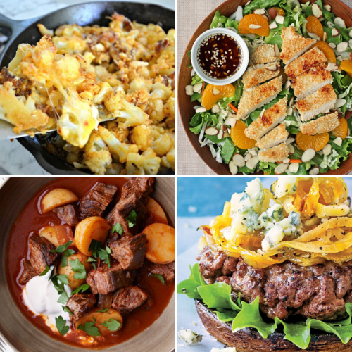 7 Days Keto Diet Meal Plan - Lunch & Dinner (PLUS BREAKFAST)