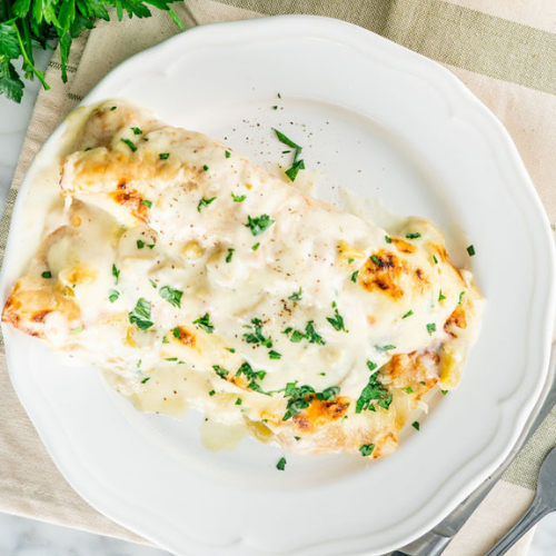 Free Range Chicken Enchiladas, Cauliflower Rice Fajitas, Salsa and Sour  Cream 400g
