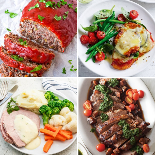 5 Days Fixed Keto Meal Plan - Lunch & Dinner