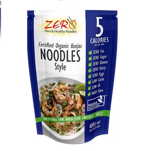 Zero Slim & Healthy Konjac Noodles - 400G (NDIS)