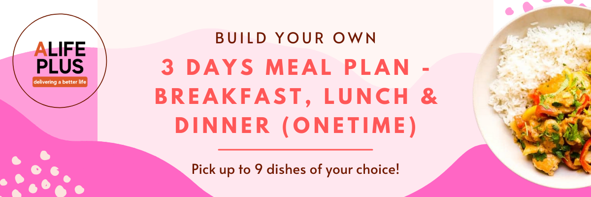 3 Days Meal Plan - Breakfast, Lunch & Dinner (One time)