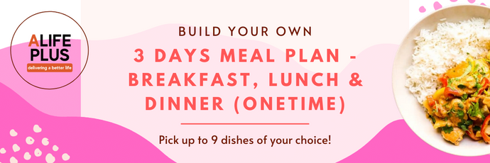 3 Days Meal Plan - Breakfast, Lunch & Dinner (One time)