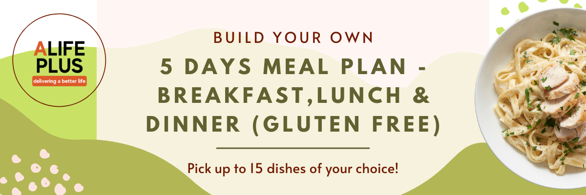 5 Days Meal Plan - Breakfast, Lunch & Dinner (Gluten Free)
