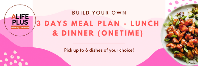 3 Days Meal Plan - Lunch & Dinner (One time)