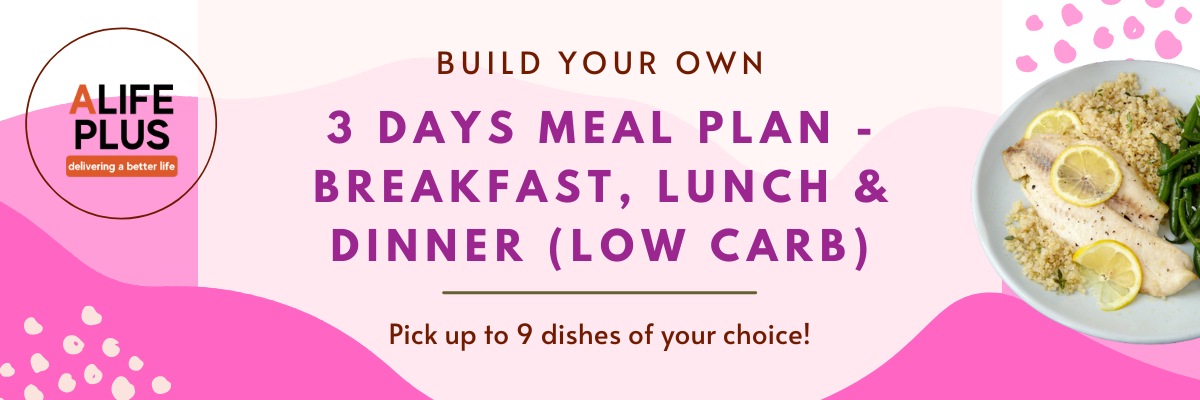 3 Days Low Carb Meal Plan - Breakfast, Lunch & Dinner