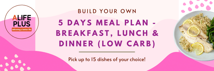5 Days Low Carb Meal Plan - Breakfast, Lunch & Dinner